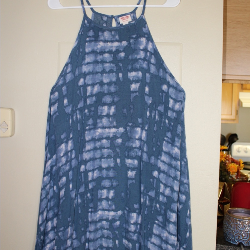 Boho flowy tank dress
